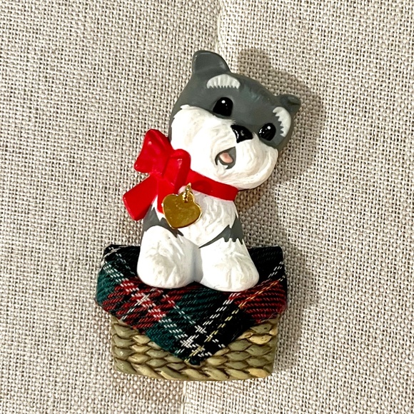 Hallmark Jewelry - Vintage Hallmark Puppy Love Lapel Pin/Brooch - Schnauzer